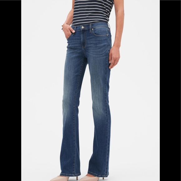 Banana Republic Factory Denim - Banana Republic bootcut flap pocket jeans